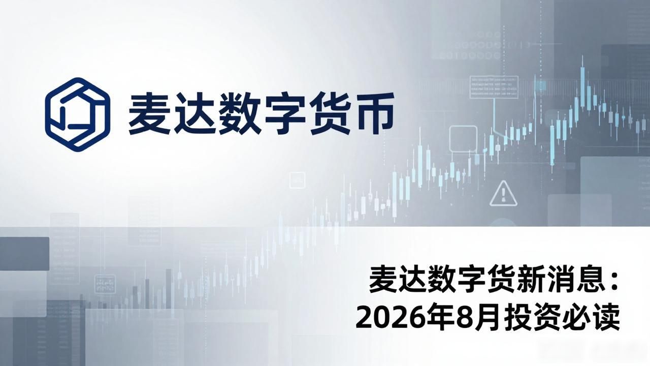 麦达数字货币新消息:2026年8月投资必读