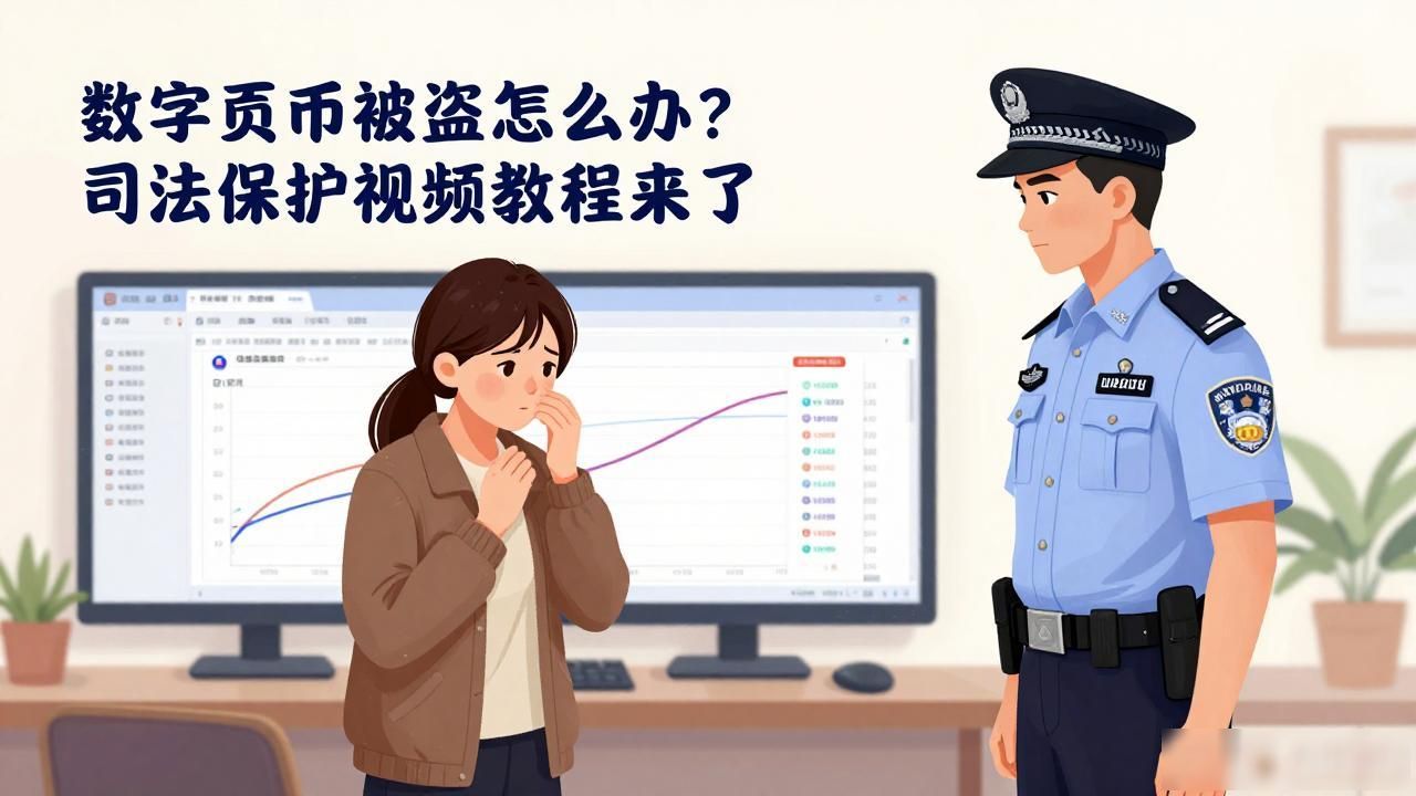 数字货币被盗怎么办？司法保护视频教程来了