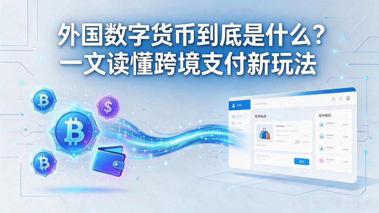 外国数字货币到底是什么？一文读懂跨境支付新玩法