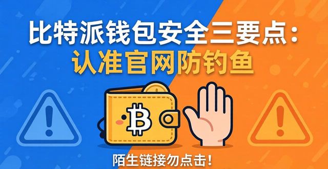 比特派钱包安全三要点:认准官网防钓鱼