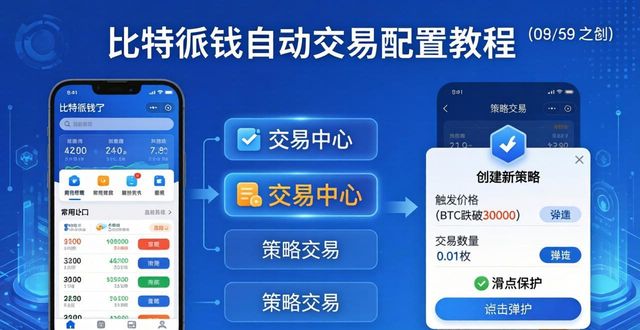 比特派钱包自动交易配置三步速成
