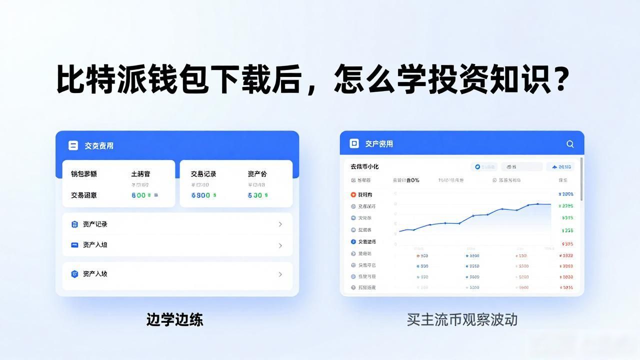 比特派钱包下载后，怎么学投资知识？
