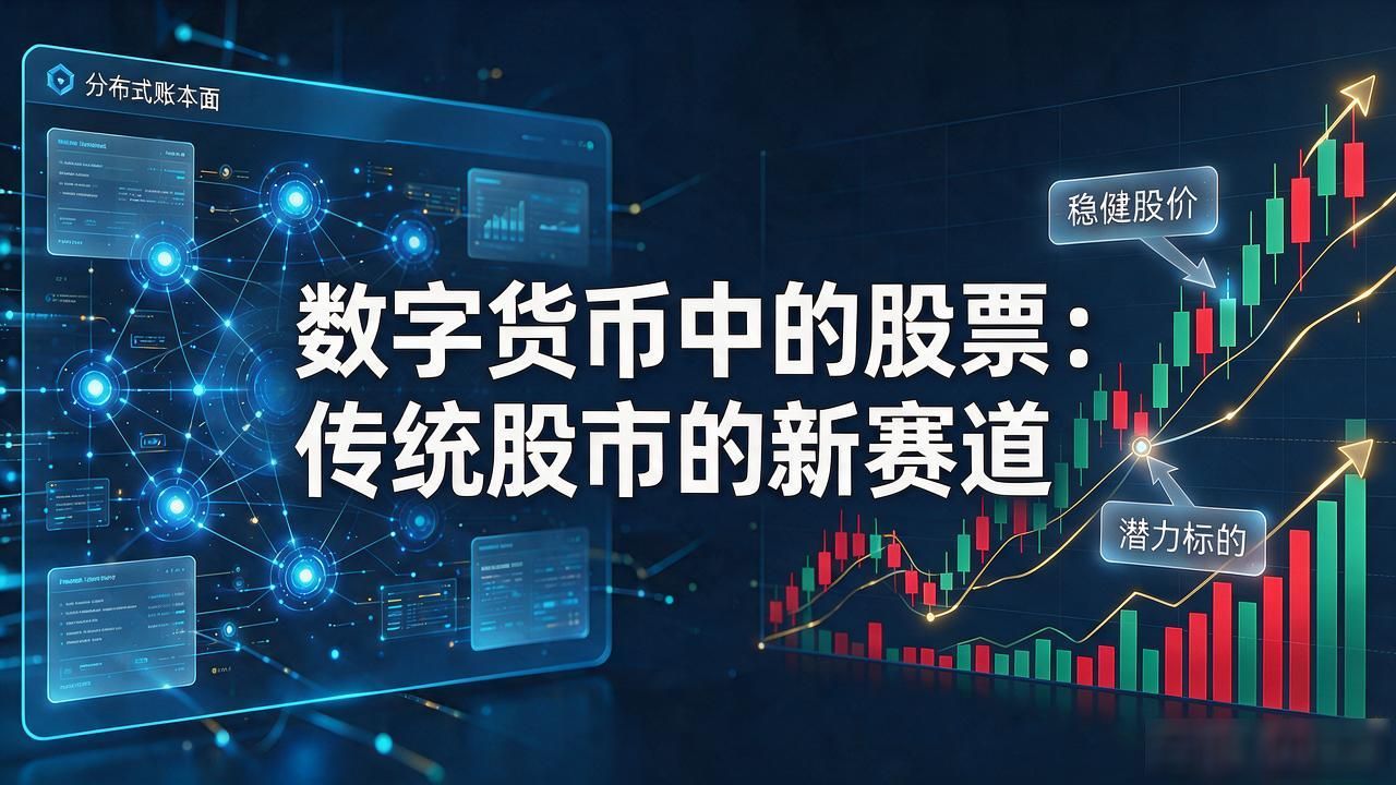 数字货币中的股票：传统股市的新赛道