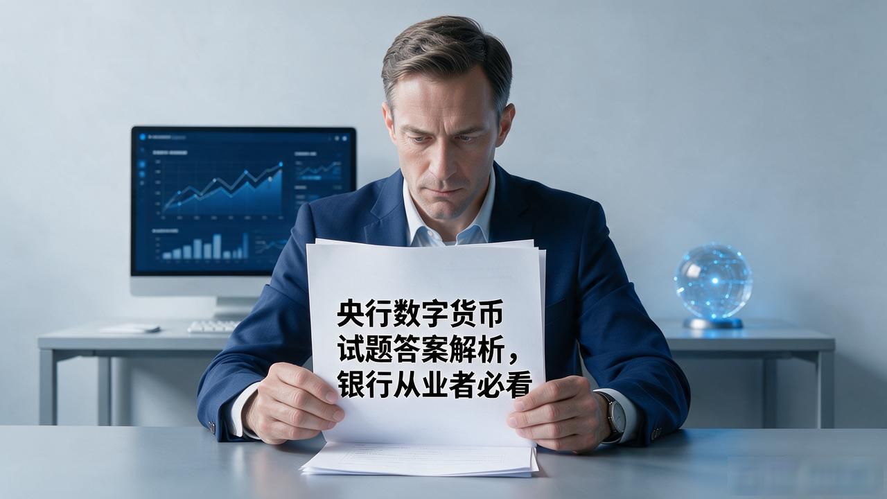 央行数字货币试题答案解析，银行从业者必看