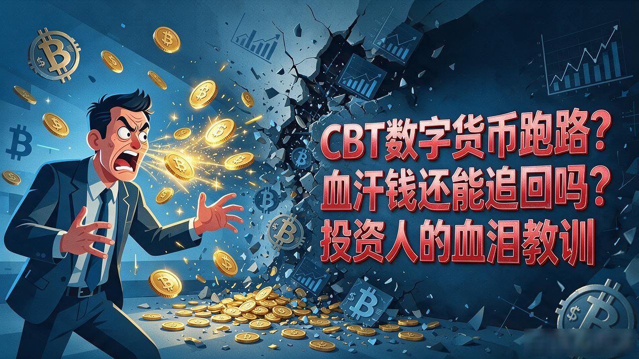 CBT数字货币跑路？血汗钱还能追回吗？投资人的血泪教训