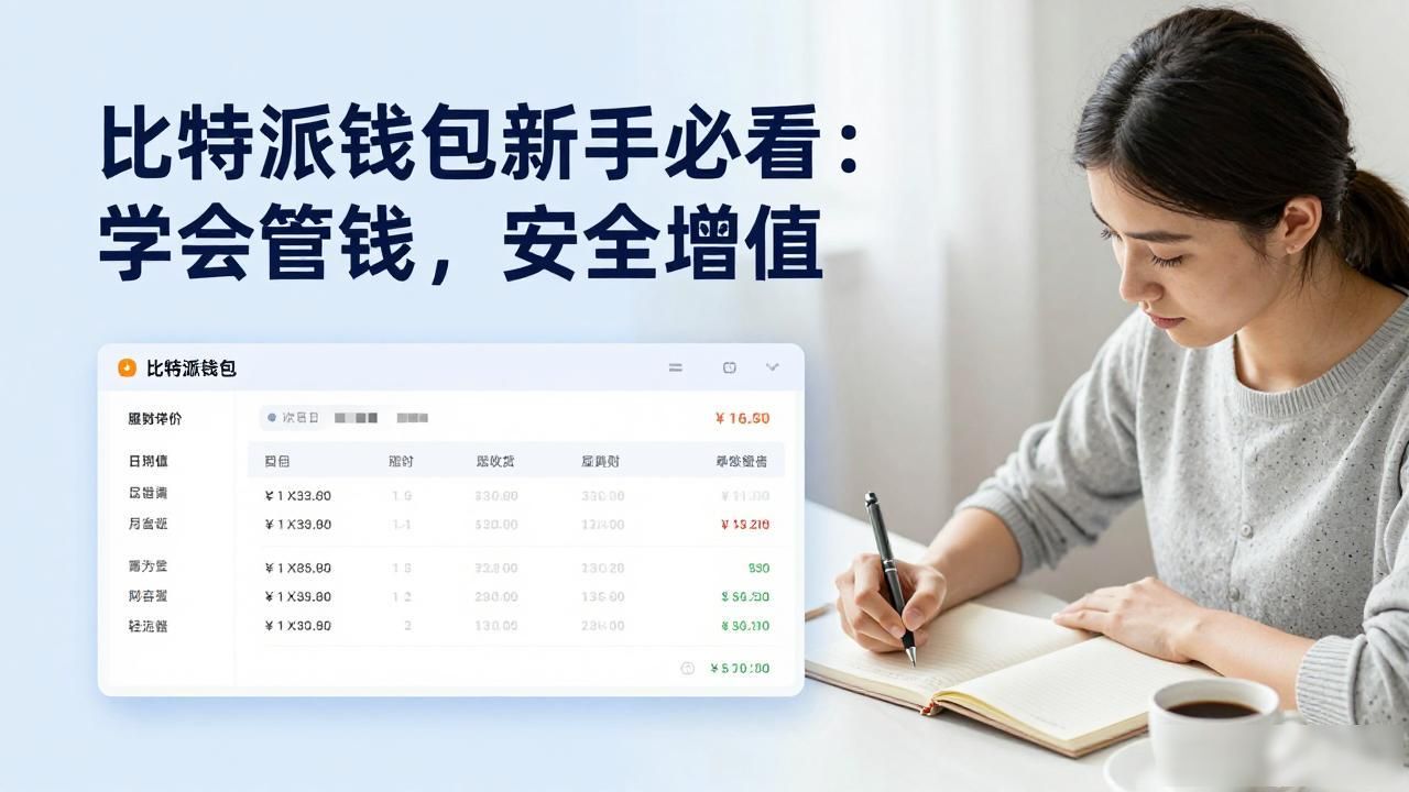 比特派钱包新手必看：学会管钱，安全增值