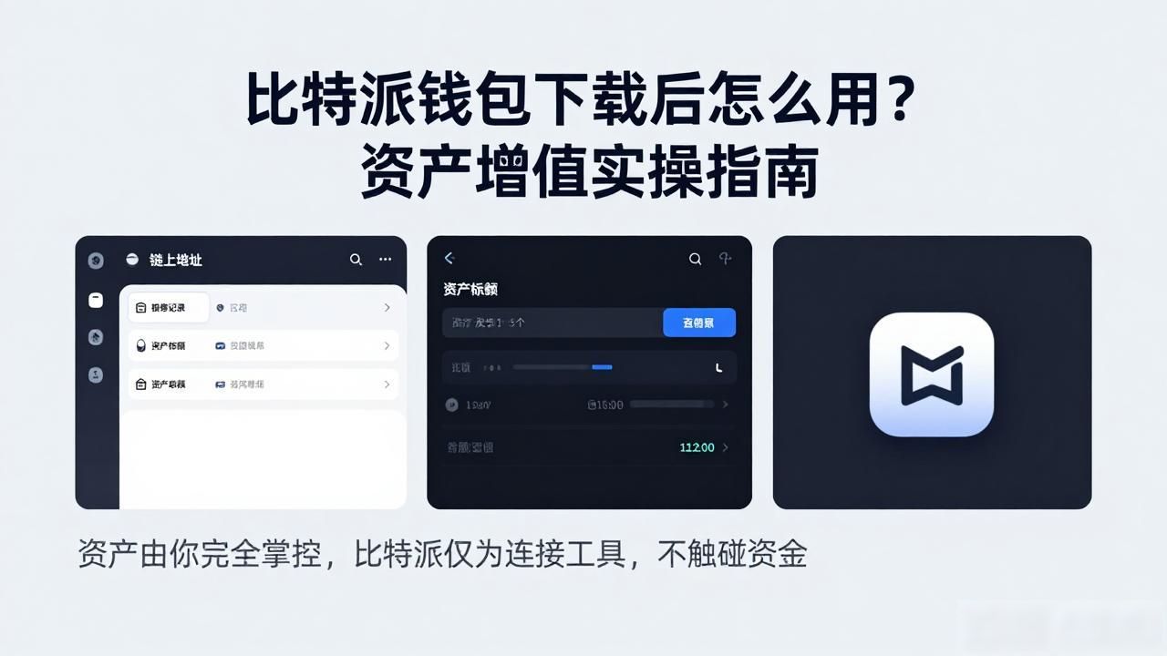 比特派钱包下载后怎么用?资产增值实操指南