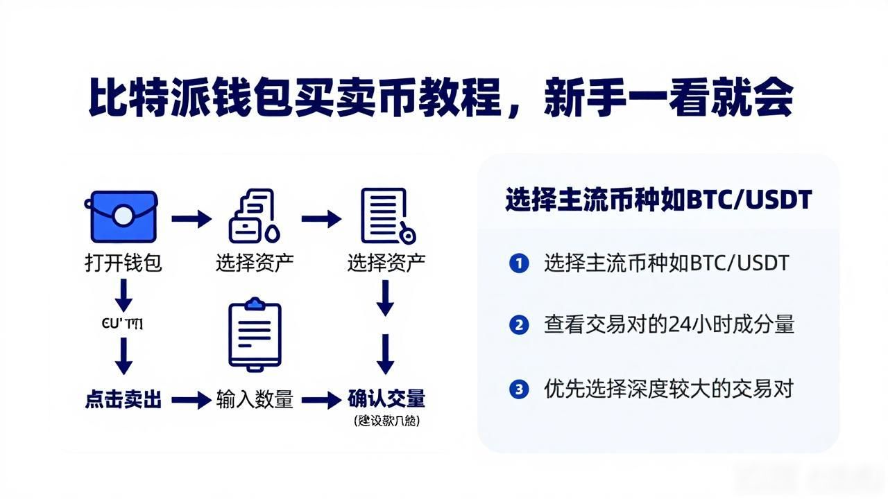 比特派钱包买卖币教程，新手一看就会